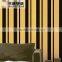 Modern minimalist vertical stripes leather box KTV club upscale gold background waterproof TV -3d wall paper designer wallpape