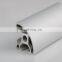 half round hollow aluminium extrusion profile