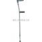 Adjustable height best quality aluminium crutch for old people in india
