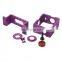 Oem manufacturer cnc machining service cnc aluminum or steel machined parts cnc parts with colorful finishing
