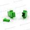 Fiber Optic Adapter SC APC SM SX Adapter Simplex Optical Fiber Adapter For Fttx
