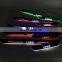 Led Door Sill Plate Strip light door scuff for mazda 3 multi colors remote switch voice control