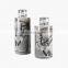 Modern Black Grey Red Luxury Horse Pattern Ceramic Bottom Vase