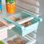 Slide Kitchen Fridge Freezer Refrigerator Space Saver Organizer Storage Box Rack Drawer Holder