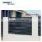 cheap powder coating fixed shutter  aluminium louver fence panels