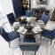 Luxury marble dining table and chairs Modern dining room sets