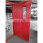 Emergency exit fire rated door with panic bar steel fireproof door