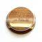 Classic glass jar canister acacia wooden lid,glass candle jars wooden lids