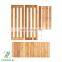 Bamboo shoe rack bench 3 layer indoor storage rack with seat shoe rack for boots multi-functional furniture