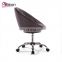 China Wholesale Most Popular Leather Leisure Chair Swivel Lounge Chair With Wheels