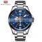 MINI FOCUS MF0199G Man Quartz Watches High Quality Brand Casual Creativity Stainless Steel Strap Clock