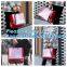 Reusable Grocery Shopping Bag With Reinforced Hard Bottom, Strap, Foldable, Stands Upright, Multipurpose Heavy Duty Tote