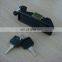 MS708B Zinc Alloy  Sliver / Black  Industrial  Cabinet Electronic Plane Locks