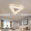 Aluminum Silica Gel Triangle Chandelier Indoor Bedroom Modern LED Indoor Office Hotel Home LED Ceiling Lamp