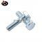 High Quality JINGHONG DIN933 Zinc Plated Hex Bolt Size