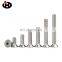 Hot Sale 304 Stainless Steel  Bolt Hex Socket Countersunk Screw DIN 7991