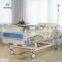 High Quality Manual Medical Hospital Flat Patient Iron Bed Wheels For Mobile Hospitals