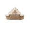 Outdoor waterproof emperor bell tent large family  yurt tent glamping luxury bell tent