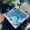 JOYEE ABS Base Ozone System Air Bubble Massage Outdoor Whirlpool Spa Hot Tub