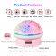 Mushroom Smart Star Light Projector 360 Rotating Time Setting Night Light Starry Star Projector