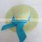 Custom Wholesale cheap handmade fashion multi-colors floppy wide brim paper straw hats