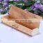 2016 wholesale birch bark green safety soft wood box fast food gift packing