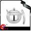 stainless steel tea pot coffee pot with strainer