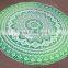 Soft microfibre round beach towel Pareo Turkish towel