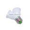 Fireproof E27 to 2 E27 Lamp Holder Converter Socket Led Light Bulb Base Type E27 to 2E27 Splitter Adapter For Led Lamp