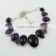 Gorgeous Amethyst 925 Sterling Silver Necklace, Gemstone Silver Jewellery, Handmade Silver Jewellery