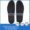 black PU shoes insoles comfortable insole