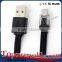 For Samsung Galaxy Led Braided Cord White Micro Usb Cable With Led Light