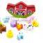 Develops Baby's Fine Motor Skills Stack Fun Farm Animal Shapes Wooden Stacking Blocks                        
                                                Quality Choice