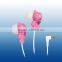 Mobile phone accessory cute animal shape earphone for girls teddy bear shape earphone bulk graduation gifts earphone