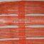 Plastic traffic safety fence barrier