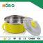 New!!Children tableware series food grade stainless steel colored tiffin lunch bowl