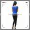2015 seamless short sleeve t-shirt with lace