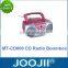 Black Portable CD Radio Boombox CD Player Use For Home FM / AM Radio