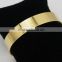 Fashion Female Gold Stainless Steel Bracelet Cuff Bangles                        
                                                Quality Choice