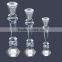 crystal tealigh candle holders