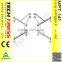 MPT-40 12m Height 1000kg loading Aluminum Truss Ground Support Tower