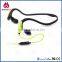 Fashion neckband earphone with 3.5mm plug for sports.