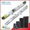 best price AC 220 v single phrase solar powerd deep well Submersible pump in china for agriculture irrigation 50/60HZ