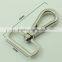 Manufacturing square ring big size 38mm metal zinc alloy swivel snap hook spring clip