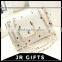 Modern Design Advanced White PU Bag With Buckle