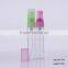 7ml Clear Refillable Perfume Atomizer Glass Bottle With Plastic Sprayer Pump