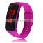 New Design Cheaper Digital Silicone Led Thin Sports Watch Waterproof