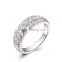 IN Stock Wholesale Gemstone Luxury Handmade Brand Women Metal Ring SKD0318
