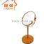Hot selling round metal framed free standing mirror