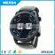 2015 china high quality leather strap water resisitant sport watch